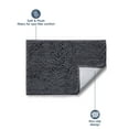 thumbnail image 2 of LammaLoe Bath Rug, Chenille Bathroom Rug, Absorbant Bath Mat For Bathroom Decor, Shower Mat 17x24 & 20x32 Pack, 2 of 6