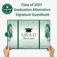 thumbnail image 4 of Décorations d'Automne Collation des Grades Classe de 2025 Félicitations Diplômés Livre d'Or Alternatif pour Hommes Femmes Joyeux Collation des Grades Félicitations Carte de Signature, 4 of 9
