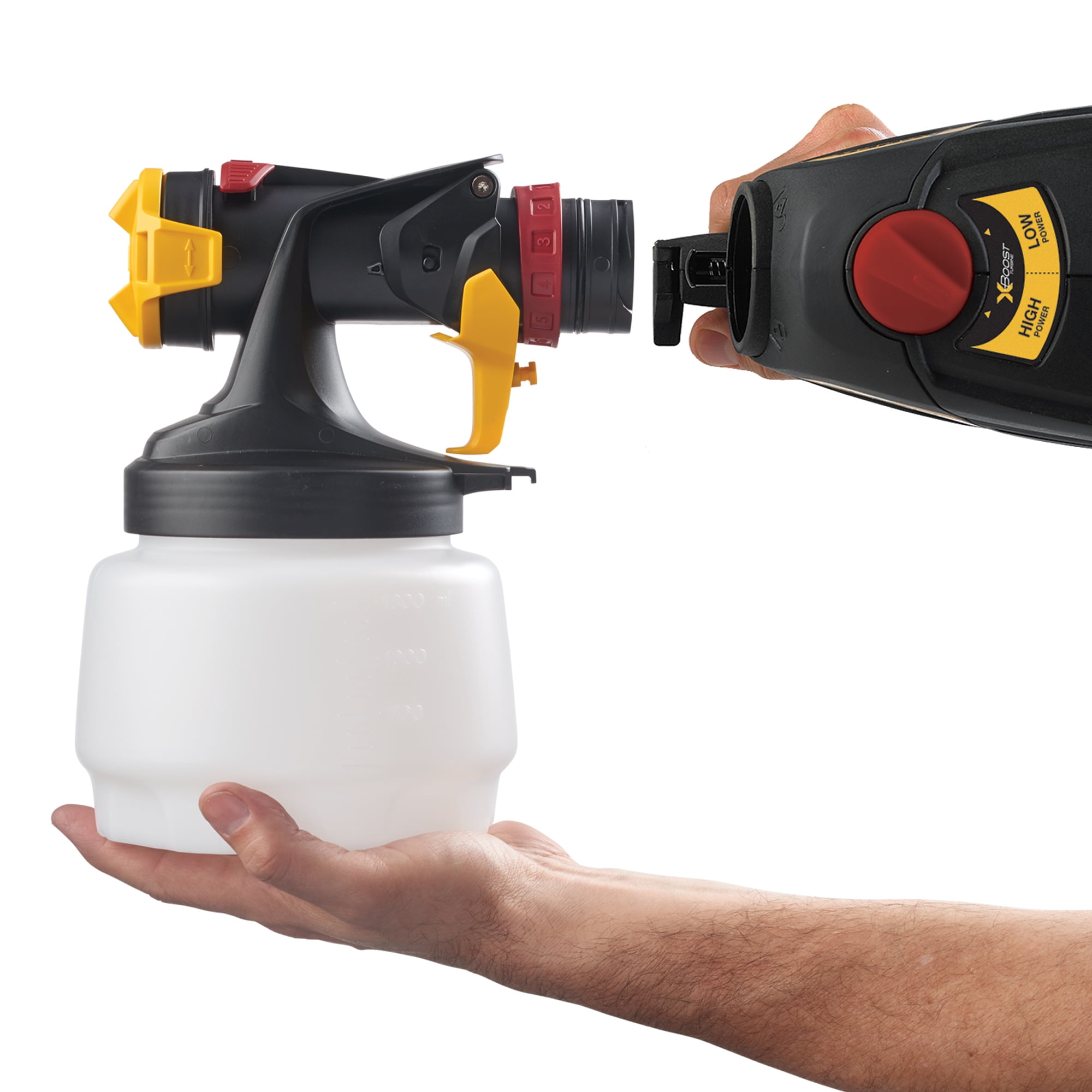 Wagner Flexio 2000 Hvlp Handheld Paint Sprayer, 2 Speed Turbine