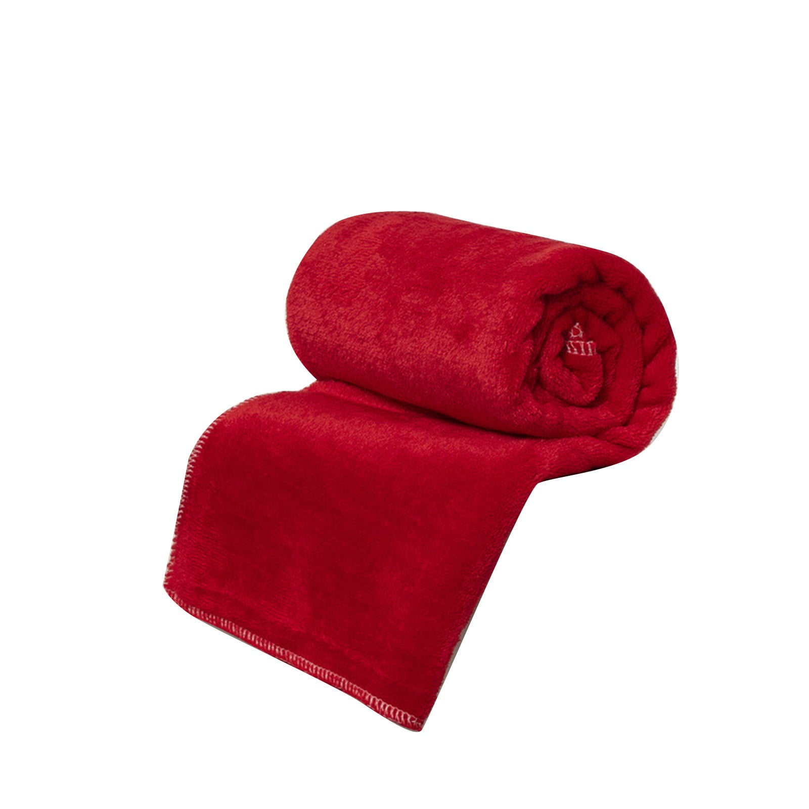 Big Deals! Dvkptbk Super Soft Warm Solid Warm Micro Plush Fleece