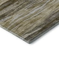 thumbnail image 3 of Addison Rugs Mayfield Premium Machine Washable Transitional Waves Brown Round Rug, 8' x 8', 3 of 6