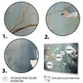 thumbnail image 3 of Designart "Grey blossom horizon" Abstract Botanicals Canvas Print, 3 of 5