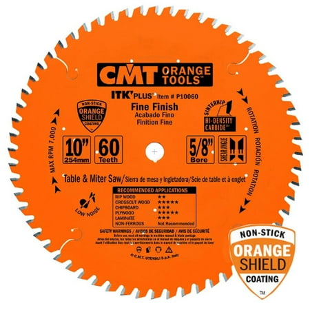

Cmt 10In X 60T Itk Plus Saw Blade