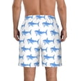 thumbnail image 3 of Naloa Party Shark Cute Men's Beach Shorts, Surfing shorts, Swim trunks, Quick Dry Swim Trunks for Surfing Beach Fun - XX-Large, 3 of 9