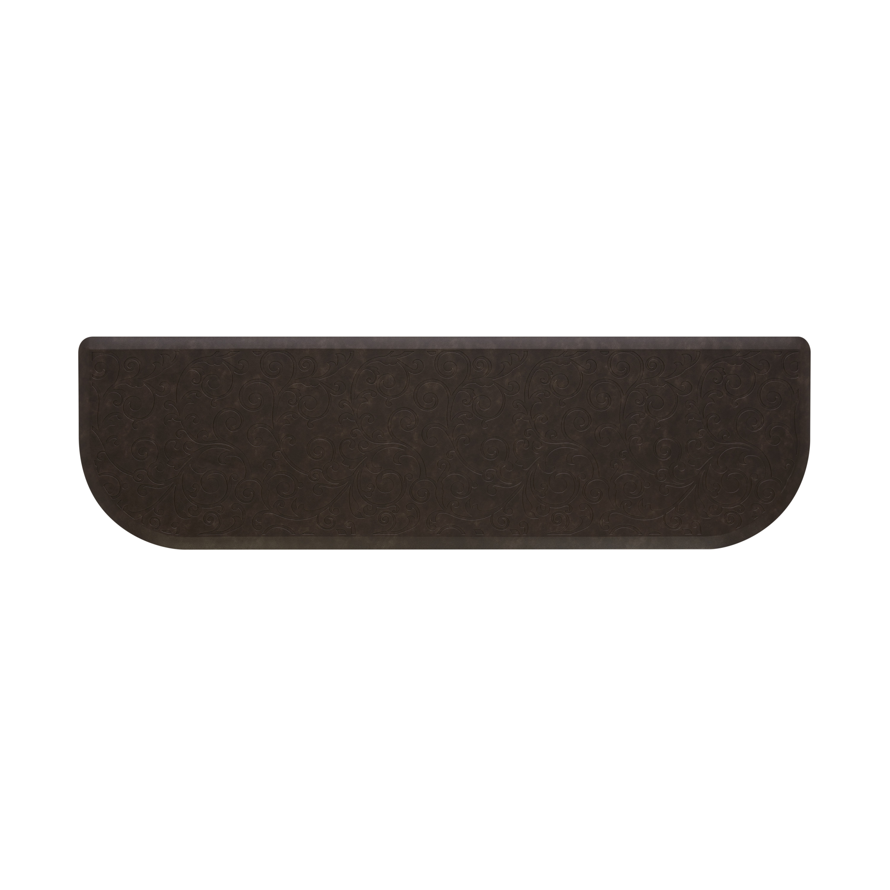Chef Gear Clarance Wellness Kitchen Mat, Mocha, 17.5x60