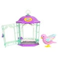 thumbnail image 4 of Little Live Bird With Cage, Rainbow Glow with Light-up Wings, 4 of 14