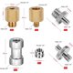 thumbnail image 1 of 22 tornillos adaptadores de cámara, adaptador de rosca de tornillo de trípode de 1/4 pulgadas a 3/8 pulgadas para convertidor de Flashes para trípode de cámara monopié Banban ShuxiuWang 8390613664464, 1 of 1