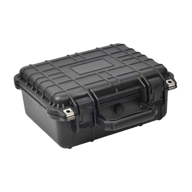 Organizador de caja de herramientas, almacenamiento de herramientas manuales, multifuncional, a prueba de golpes, caja de taladro de impacto, estuche