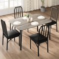 thumbnail image 4 of Kitchen Table with Chairs, 1 Table + 2 Chairs, Vintage, 4 of 9