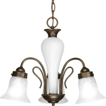 Progress Lighting P4390 Bedford Three Light Single Tier Down Chandelier Progress Lighting P4390 Bedford Three Light Single Tier Down Chandelier