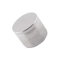 thumbnail image 4 of Rectificadora de aleación de zinc Molinillo de hierbas de pantalla fina Molienda suave Filtro de especias Plata Inevent HA6962-01B, 4 of 6