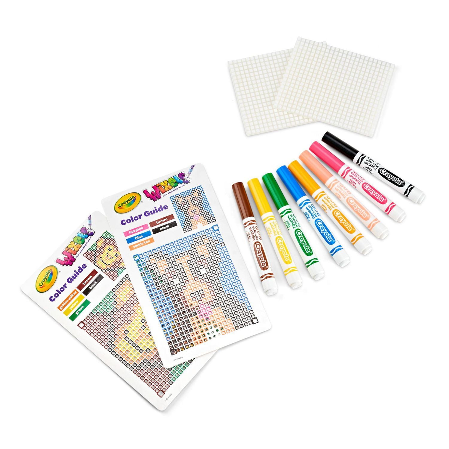 Crayola Wixels Activity Kit, Animals, Colourful pixel art