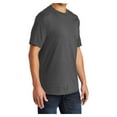 thumbnail image 4 of Mens Core Blend Cotton/Polyester Tee Shirt Charcoal 4XL, 4 of 6