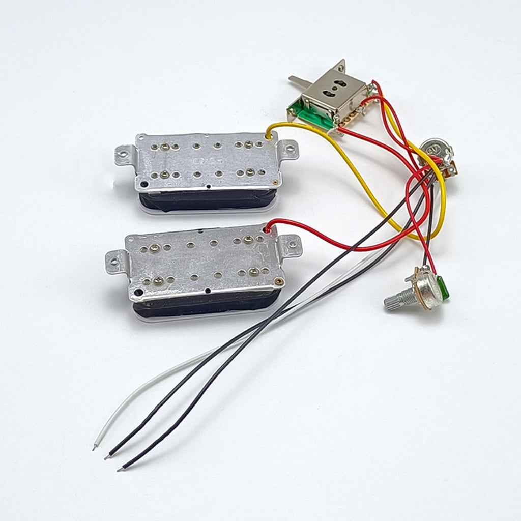 CIYISON Electric Guitar Pickup Kits HH Style Guitar Pickups Set with Prewired Harness