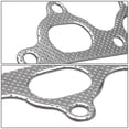 thumbnail image 3 of DNA Motoring GKTSET-HA90 For 1990 to 1996 Honda Accord Prelude H23A1 2.3L DOHC Aluminum Exhaust Manifold Header Gasket Set 91 92 93 94 95, 3 of 5