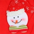 thumbnail image 3 of Bolsas navideñas con asa, reutilizables, no tejidas, para la compra, con forma de Papá Noel, para envolver regalos navideños., 3 of 7