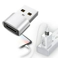 thumbnail image 1 of Oliegs Heated Blanket Durable Aluminum Alloy Adapter Charger Adapter Adapter Suitable For 11iPhone12Pro Phones Chocolate, 1 of 5