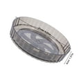 thumbnail image 6 of KALLORY Grey Rotating Spice Rack Organizer for Kitchen Countertop, Perfect for Seasonings, Herbs, and Condiment Storage, 6 of 8