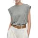 thumbnail image 1 of Camiseta Sin Mangas Informal de Verano para Mujer Gris XXL, 1 of 5