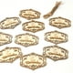 thumbnail image 4 of Mini adornos de madera El festival de la laerser de ruptura rápida Bairam Exquisite Islam estilo de registro color DIY colgando ornamento 30 piezas Inevent HA011755-00, 4 of 7