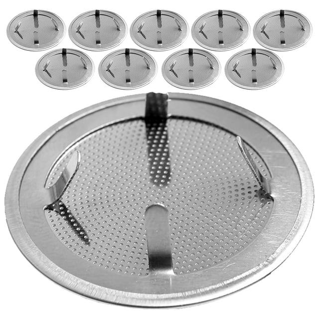 FUTUREORYY 20Ud Colador De Malla Para Té Reutilizable Acero Inoxidable Resistente Sin Óxido Plata