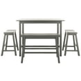 thumbnail image 3 of SAFAVIEH Ronin Contemporary Glam 4 Piece Set Pub Table, Grey, 3 of 7
