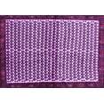thumbnail image 1 of Ahgly Company Indoor Rectangle Abstract Purple Contemporary Area Rugs, 6' x 9', 1 of 4