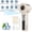 Off-White, variant on HangFan handheld rechargeable misting fan, with digital display, 30ml water tank, 100 speed, portable, suitable for outdoor/travel/camping-Green