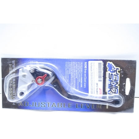 - Yana Shiki TXLBK17, 652203 Kawasaki Black Long 6 Position Adjustable Clutch Lever QTY 1