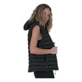 thumbnail image 5 of Chaleco Acolchado Impermeable HikePath para Mujer Negro Talla Chica, 5 of 5