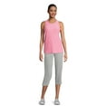 thumbnail image 2 of Athletic Works Women's and Women's Plus Knit Capri Pants, 22" Inseam, Sizes XS-4X, 2 of 5