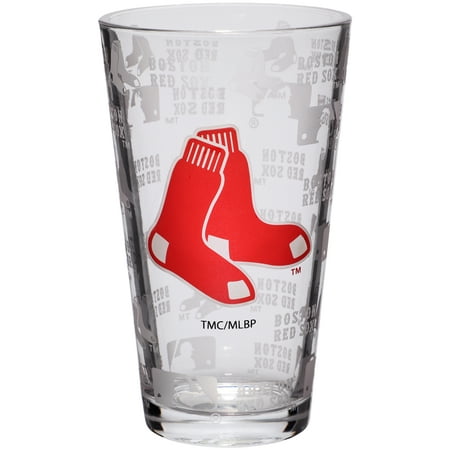 Boston Red Sox 16oz. Sandblasted Mixing Glass - No Size