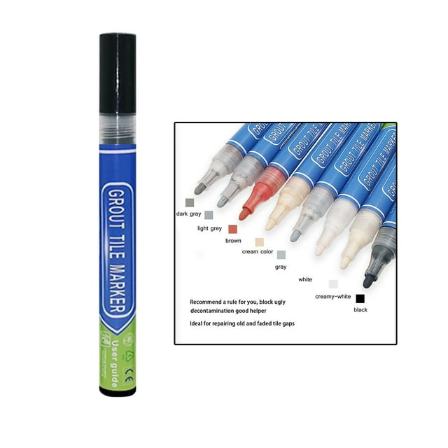 Stylos Colorants et Scellants Étanches pour Joints de Carrelage 140 mm