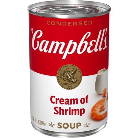 Campbell's Condensed Cream of Shrimp Soup, 10.5 Ounce Can