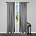 thumbnail image 2 of Kenney - KN75917 Ball End Double Window Curtain Rod, 36 to 66-Inch, Matte Black, 2 of 6