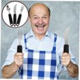 thumbnail image 4 of KONTONTY 3Pcs Anti Skid Adaptive Utensils Set Tremble Proof Tableware for Elderly Home Use, 4 of 8