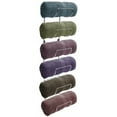 thumbnail image 5 of Sorbus Towel Rack Holder - Wall Mounted Storage Organizer for Towels, Washcloths, Hand Towels, Linens, Ideal for Bathroom, Spa, Salon, Modern Design (Silver), 5 of 10