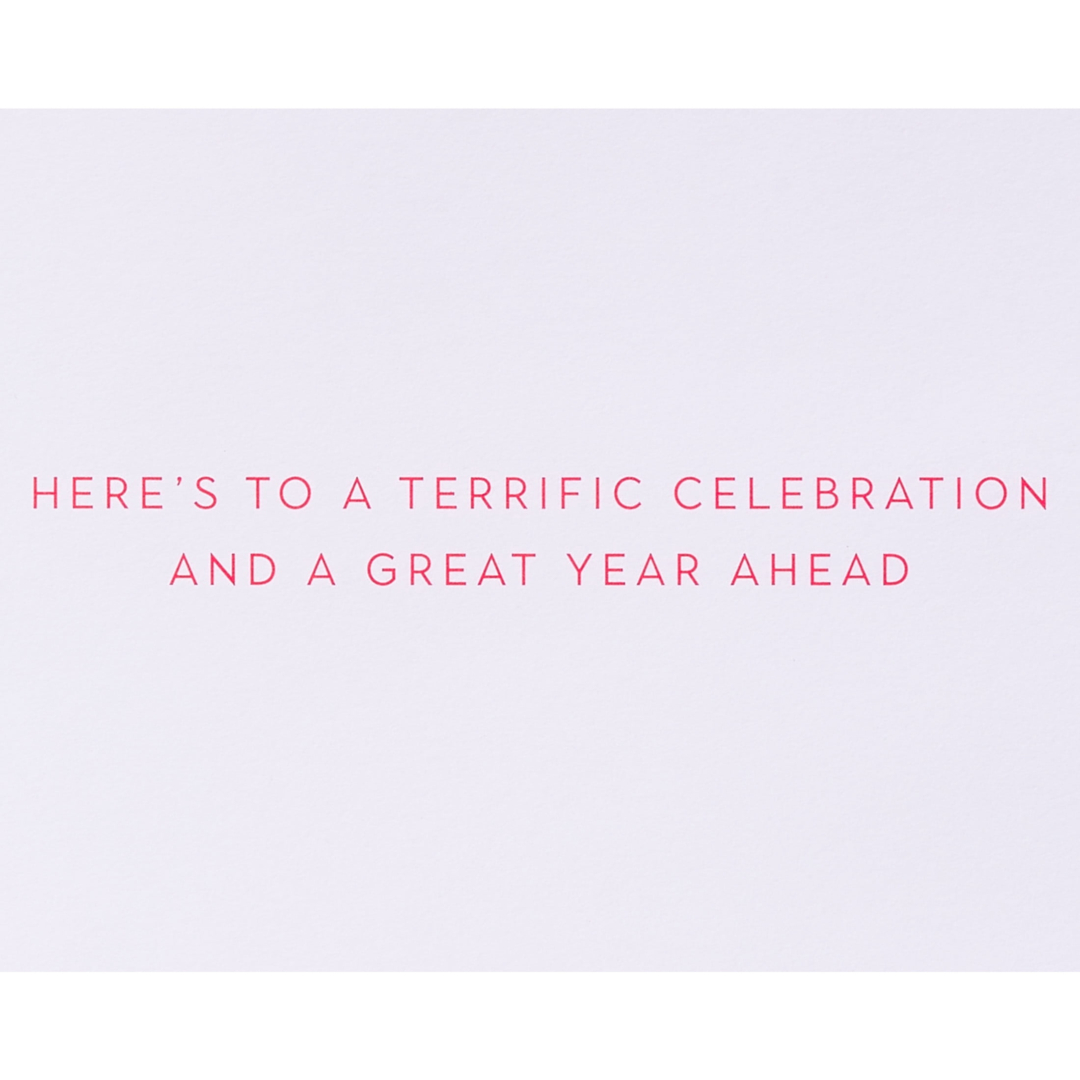 Papersong Premium Birthday Card (Terrific Celebration)