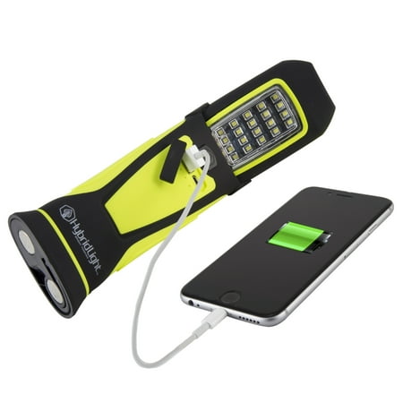 UPC: 0850087001250 | Hybridlight Mammoth Hybrid Solar Flashlight / Shop Light / Charger