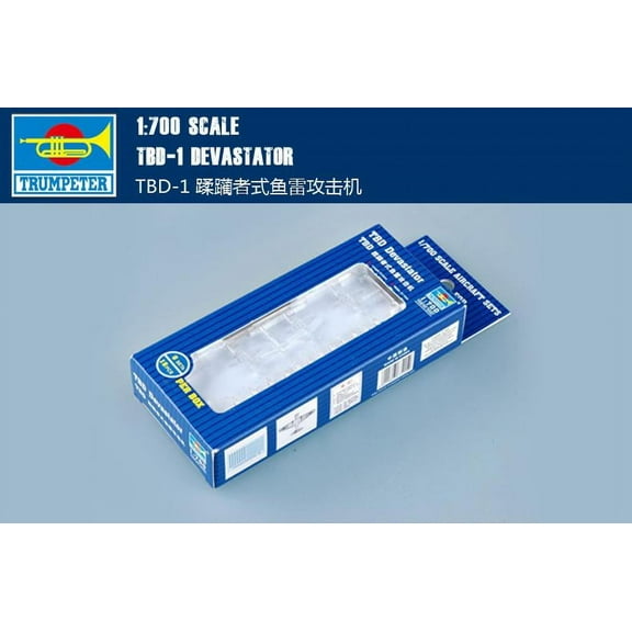 Trumpeter 03403 1:700 scale Airplane TBD Devastator Scale Hobby Aircraft Model