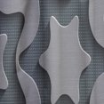 thumbnail image 4 of Designart 'Abstract Starshaped Technology' Modern & Contemporary Curtain Panel, 4 of 5