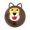 dark brown, variant on Kokiya Jumping Ball Kids Toy,Cartoon Cute Outdoor Yard Game for Boys Girls,42cm Diameter with Handle,Sports Hopping Ball Bouncy Ball violet