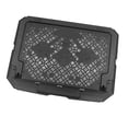 thumbnail image 3 of 7-Gear Height Adjustable Laptop Cooling Stand, Ultra-Quiet Variable Speed Fan Base, Portable Desktop Laptop Cooler Riser for 10-17 Inch Laptops Gaming & Office Use, 3 of 5