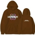 thumbnail image 1 of Pop cazadora para niña Demo-n Hunters Unisex Fashion Hooded Sweatshirt Streetwear Soft Comfortable Long Sleeve Hoodie for Daily Wear Spring Fall Winter （Coffee）, 1 of 2