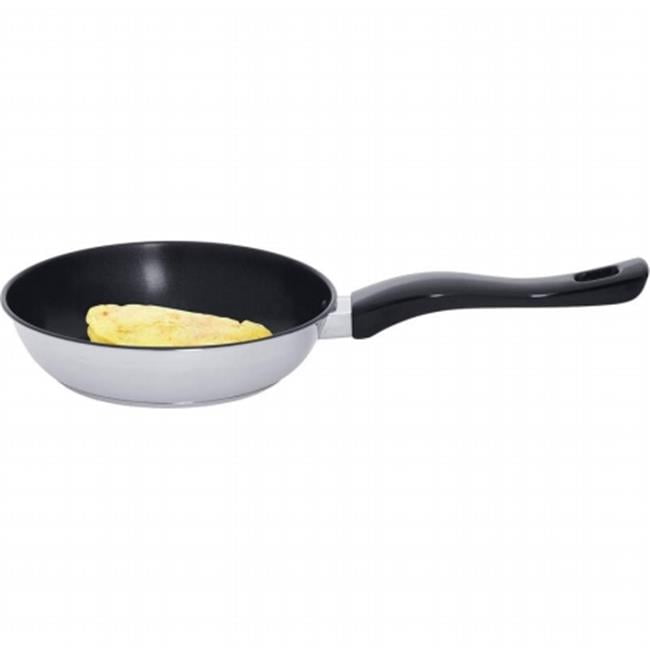 Precise Heat Stainless Steel Omelet Pan with NonStick Coating