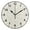 Black, variant on 9.84in Modern Area PVC Canvas Wall and Table Clock with Canvas Texture, Black or Gold Hands