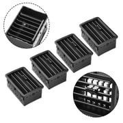 BIBABLYKE 4pcs Car Air Vent Ventilator Grille for 97-02 Air Conditioner Outlet Instrument Panel Dashboard Outlet Grille Auto Part
