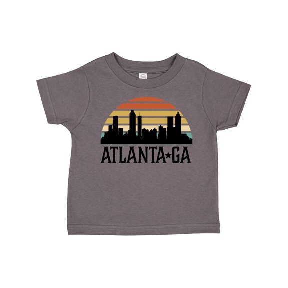 Inktastic Atlanta Georgia Skyline Vintage Boys or Girls Toddler T-Shirt
