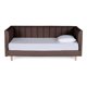 thumbnail image 2 of Cama Individual De Lino Chocolate Modelo Collins Makora NO Incluye 1 Colchón, 2 of 8