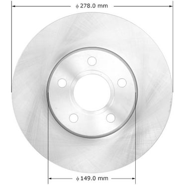 Bendix PRT6132 Premium Brake Rotor
